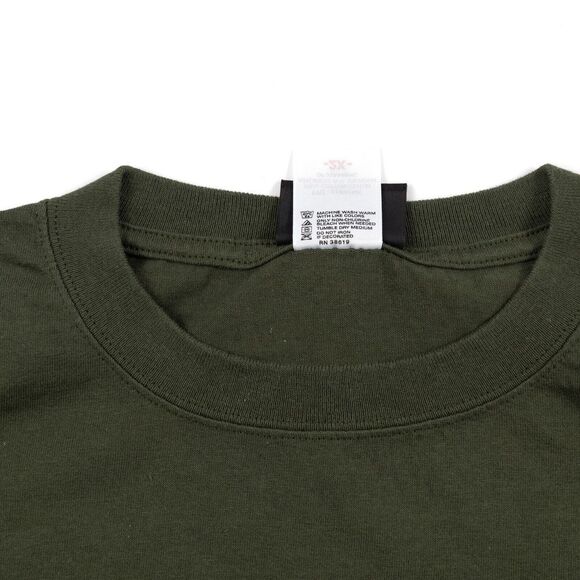 Vintage Dr Pepper Drink a Bite‎ to Eat T-Shirt 2XL Green Graphic Retro EUC - Picture 7 of 9